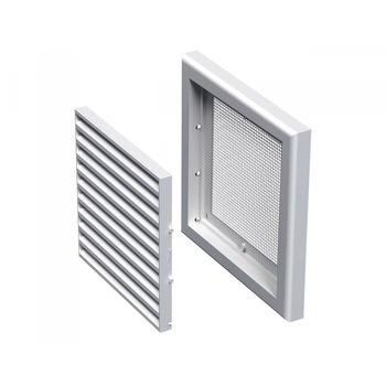 Grila ventilatie patrata VENTS MV 121s, plasa pentru insecte, 187*187 mm Grila ventilatie patrata VENTS MV 121s, plasa pentru insecte, 187*187 mm