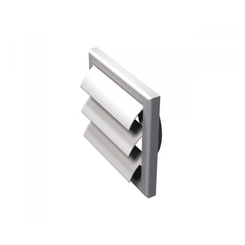 Grila ventilatie patrata VENTS MV 100VJ, jaluzele gravitationale, diametru 100 mm, 154*154 mm Grila ventilatie patrata VENTS MV 100VJ, jaluzele gravitationale, diametru 100 mm, 154*154 mm