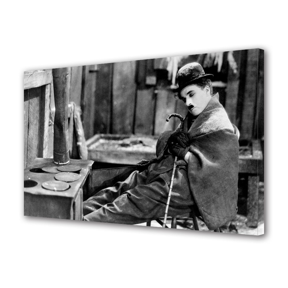Tablou Canvas Personalitati Celebrul Charlie Chaplin, 70 x 100 cm