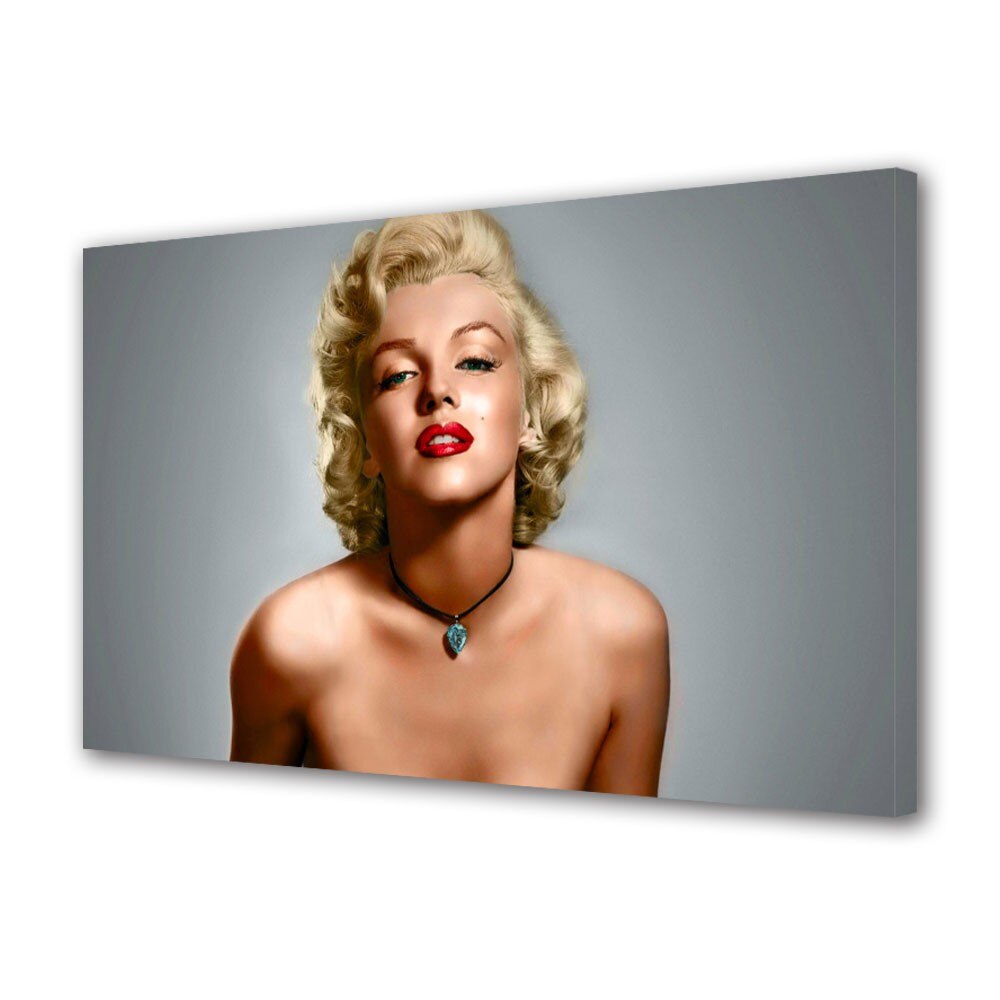 Tablou Canvas Personalitati Marylin Monroe Sedinta Foto Vintage, 40 x 60 cm