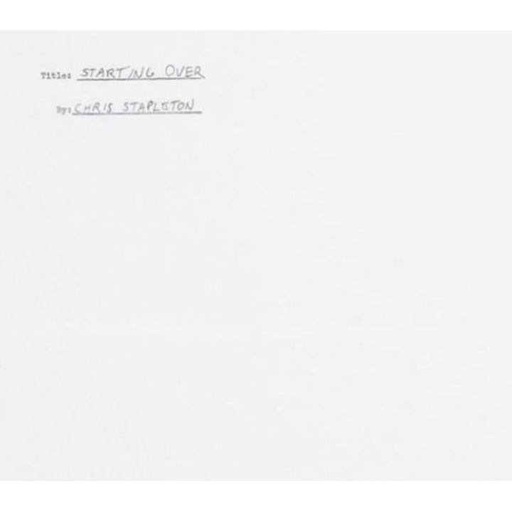 Chris Stapleton - Starting Over (2 Vinyl)