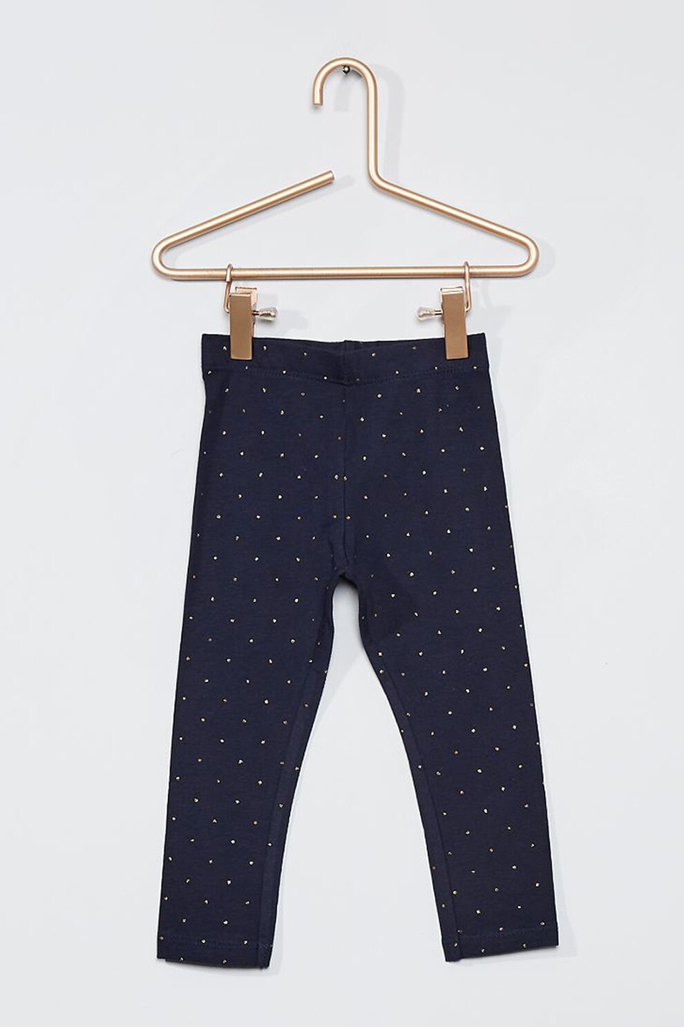 KIABI, Colanti din jerseu cu model, Bleumarin