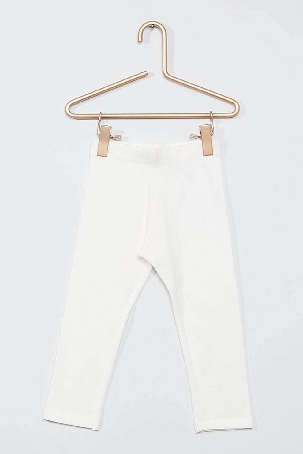 KIABI, Colanti din amestec de bumbac, Alb optic