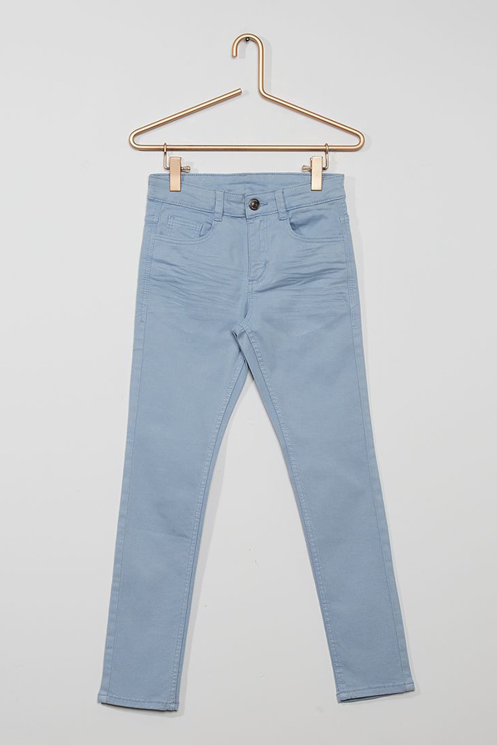 KIABI, Blugi skinny, Albastru azur