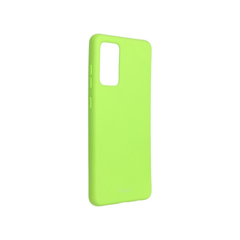 Husa Spate Silicon Roar Jelly Compatibila Cu Samsung Galaxy A72 5g, Verde Lime