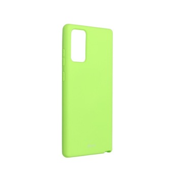 Husa Spate Silicon Roar Jelly Compatibila Cu Samsung Galaxy Note 20, Verde Lime Husa Spate Silicon Roar Jelly Compatibila Cu Samsung Galaxy Note 20, Verde Lime