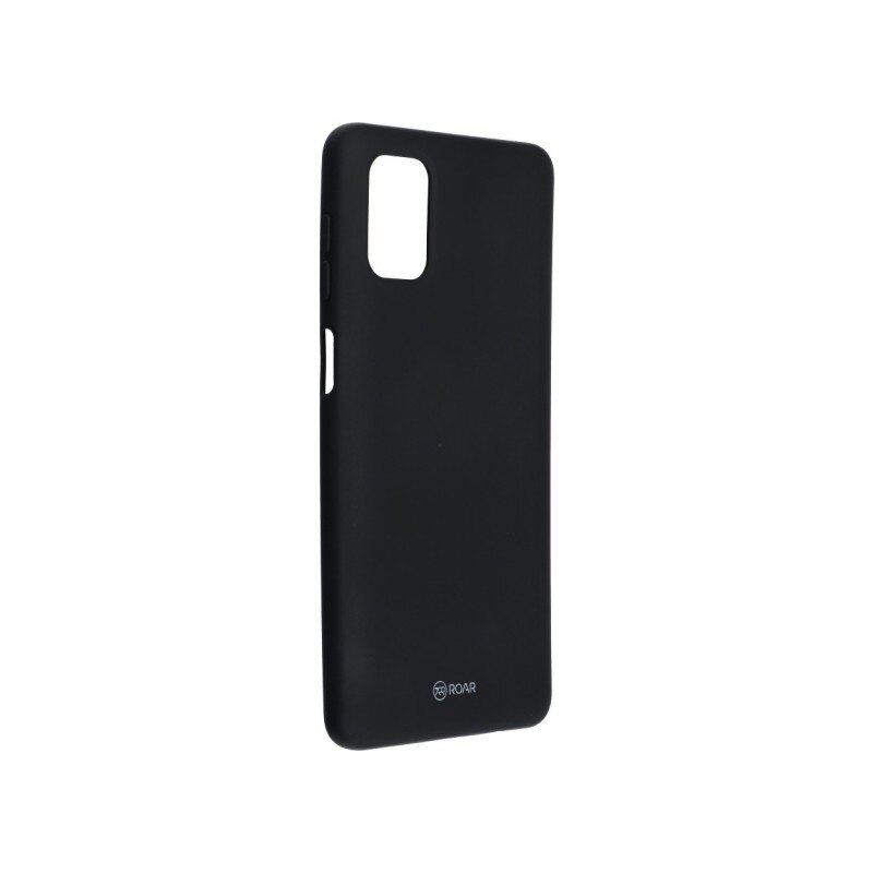 Husa Spate Silicon Roar Jelly Compatibila Cu Samsung Galaxy M51, Negru
