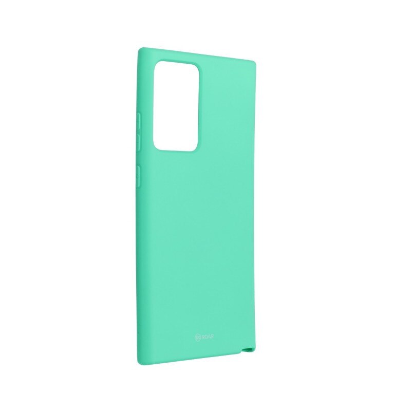 Husa Spate Silicon Roar Jelly Compatibila Cu Samsung Galaxy Note 20 Ultra, Verde Menta