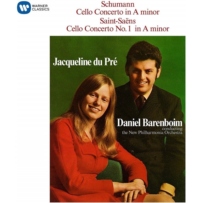 Jacqueline du Pre/Daniel Barenboim/New Philharmonia Orchestra - Schumann:Cello Concerto in A minor/Saint-Saens:Cello Concerto no.1 in A minor (CD)