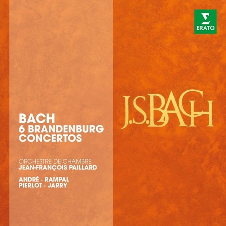 Andre/Rampal/Pierlot/JarryPaillard - J.S.Bach:6 Brandenburg Concertos (2CD)