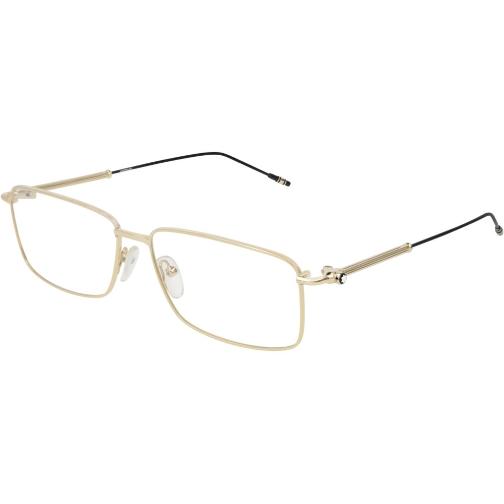 Rame ochelari de vedere pentru barbati Montblanc MB0039O 002, Auriu, 58 mm