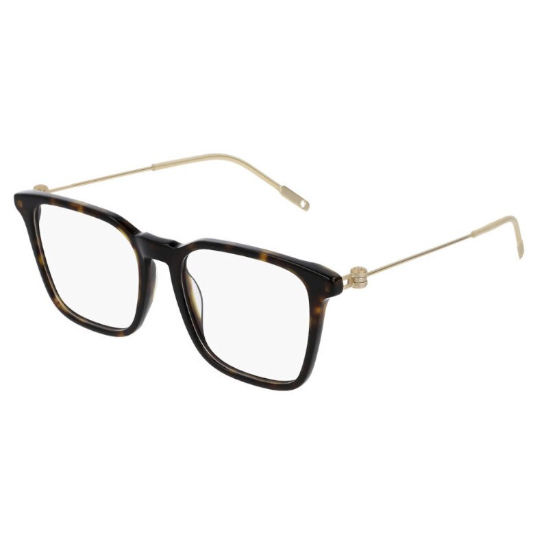 Rame ochelari de vedere, Mont Blanc MB0005O, 002, maro, 52 mm