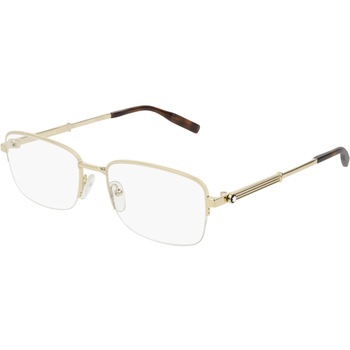 Rame ochelari de vedere pentru barbati Montblanc MB0028O 002, Auriu, 56 mm Rame ochelari de vedere pentru barbati Montblanc MB0028O 002, Auriu, 56 mm