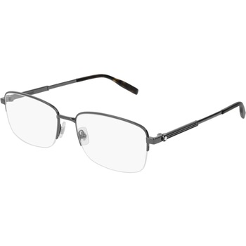 Rame ochelari de vedere pentru barbati Montblanc MB0028O 006, Argintiu, 58 mm Rame ochelari de vedere pentru barbati Montblanc MB0028O 006, Argintiu, 58 mm