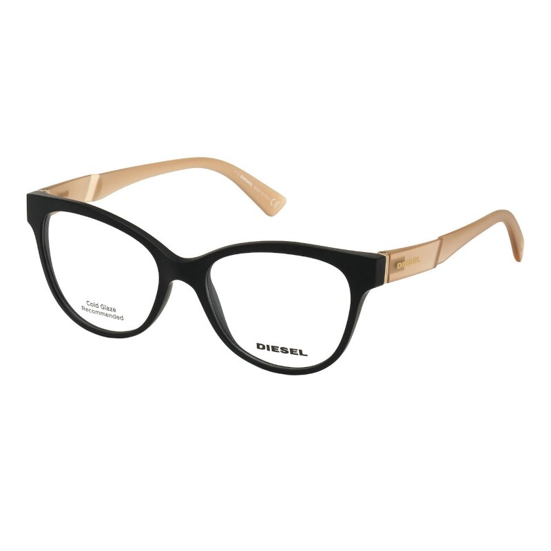 Rame ochelari de vedere, Diesel DL5365, 002, negru, 52 mm