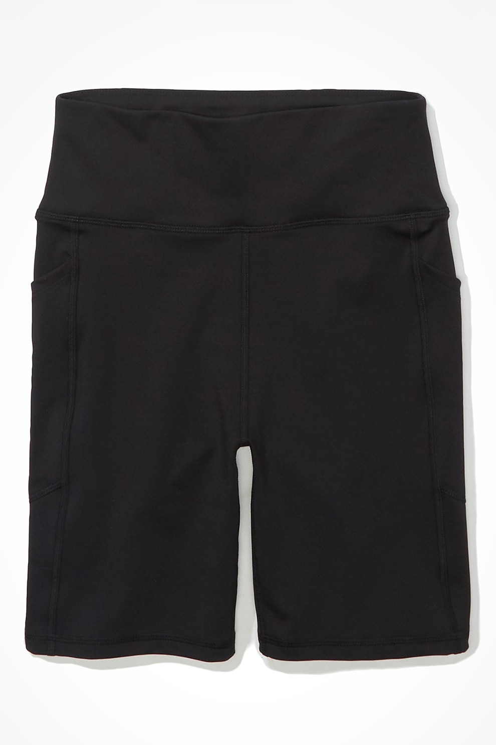 American Eagle, Colanti scurti cu talie inalta, Negru