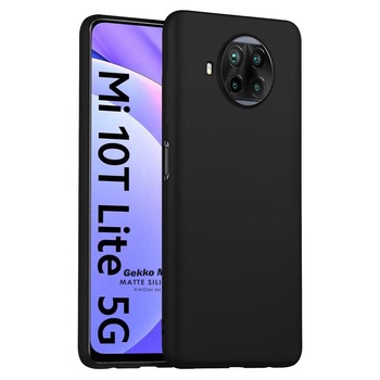 Husa pentru Xiaomi Mi 10T Lite - silicon jelly, TPU clear, ultraslim, NEAGRA - iShield® Husa pentru Xiaomi Mi 10T Lite - silicon jelly, TPU clear, ultraslim, NEAGRA - iShield®