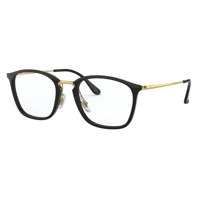 Rame ochelari de vedere, Ray-Ban RX7164, 2000, negru, 52 mm