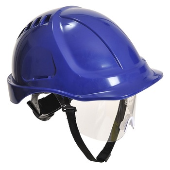 Casca cu Visor Endurance Plus, Albastru Royal Casca cu Visor Endurance Plus, Albastru Royal