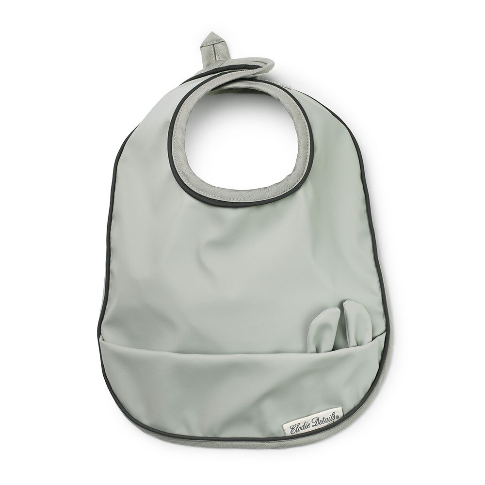 Baveta Elodie Details Eating Bib Mineral Green