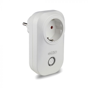 Adaptor priza inteligenta V-TAC 8415, Wi-Fi, 90-250V, 10A, IP20, Compatibil Amazon Alexa & Google Home Adaptor priza inteligenta V-TAC 8415, Wi-Fi, 90-250V, 10A, IP20, Compatibil Amazon Alexa & Google Home