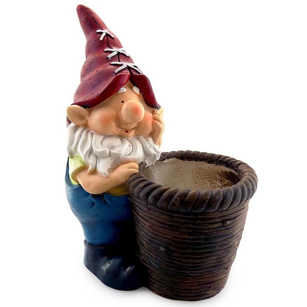 Ghiveci pentru gradina Strend Pro Pitic cu Cos, Ceramic, 39x24x50 cm