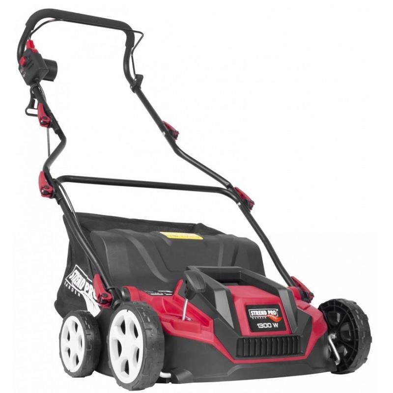 Scarificator si aerator electric Strend Pro 2 in 1, putere 1300 W, sac colectare 40l, latime lucru 36cm