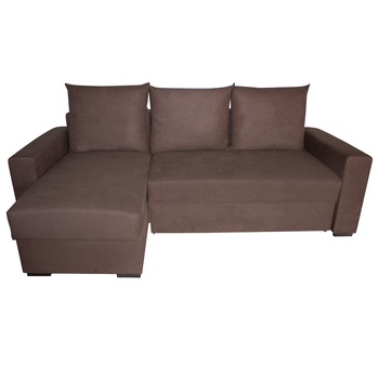 Coltar extensibil Rileft, 235x140x97cm, Brown Coltar extensibil Rileft, 235x140x97cm, Brown