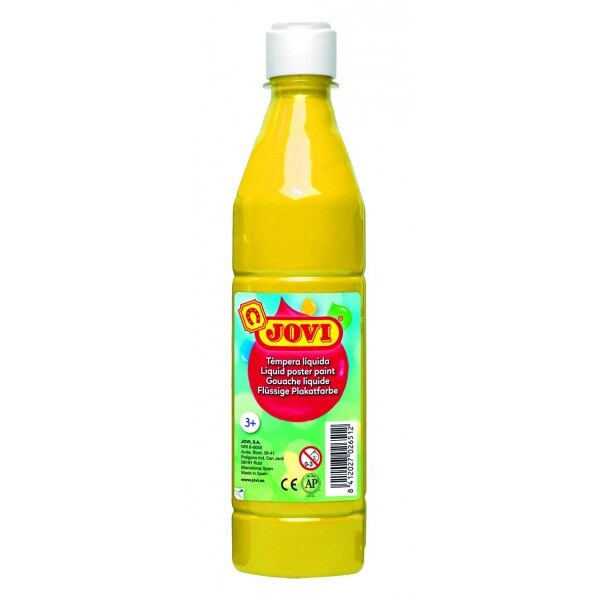 Tempera lichida, JOVI, 500 ml, Galben