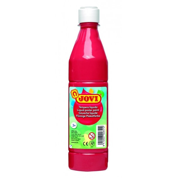Tempera lichida, JOVI, 500 ml, Rosu