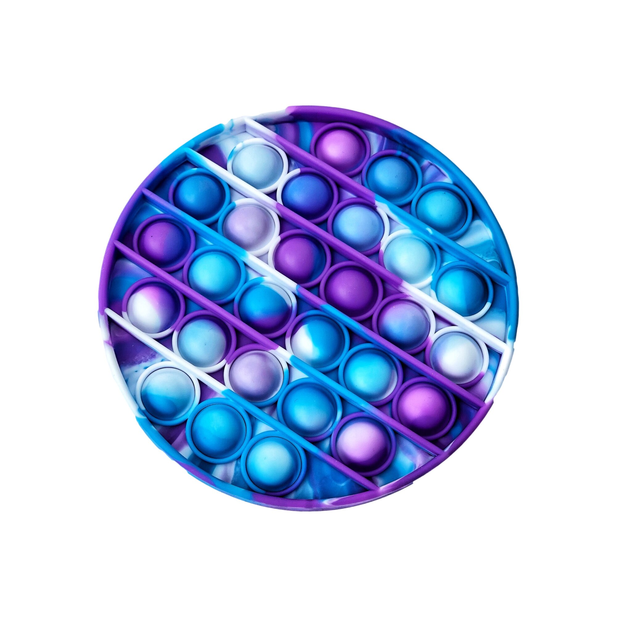 Jucarie senzoriala antistres, Pop it!, Cerc gradient, Multicolor