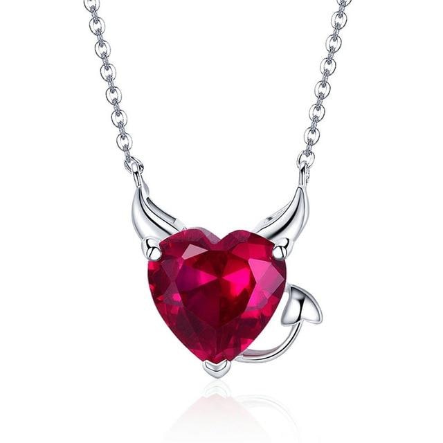 Colier argint, BeSpecial, CST0031, Lungime: 45 cm, Dragoste Periculoasa, placat cu rodiu