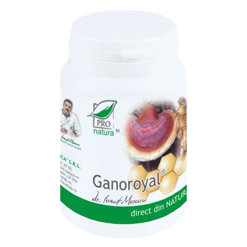 Supliment alimentar Ganoroyal, Pro Natura, 60 Capsule