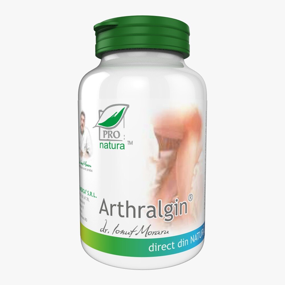 Supliment alimentar Arthralgin, Pro Natura, 60 Capsule