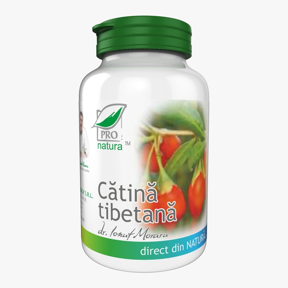 Supliment alimentar Catina Tibetana, Pro Natura, 60 Capsule