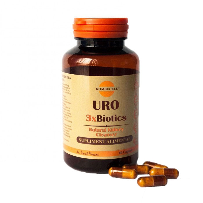 Supliment alimentar Uro 3xBiotics, Pro Natura, 60 Capsule