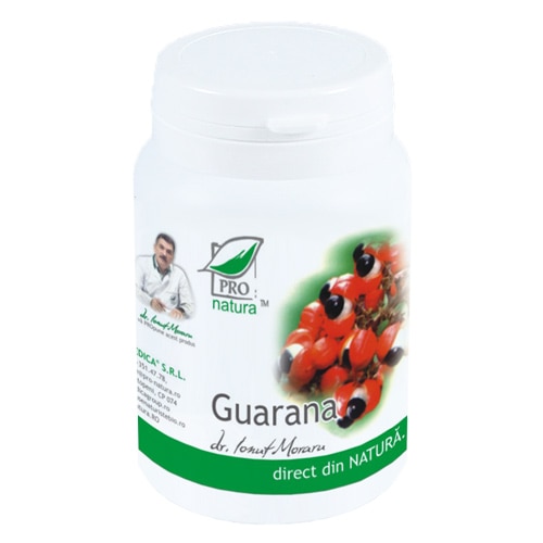 Supliment alimentar Guarana, Pro Natura, 60 Capsule