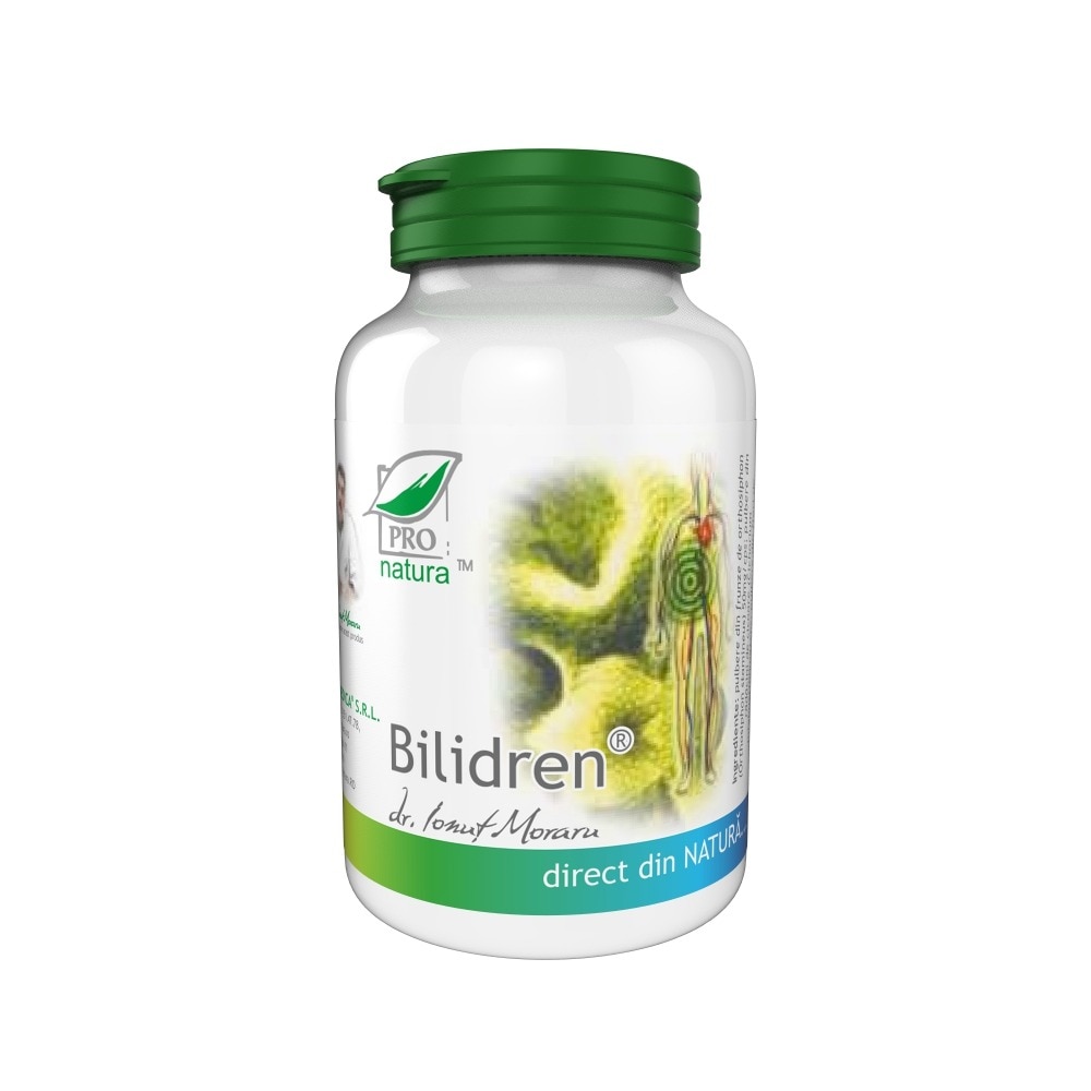 Supliment alimentar Bilidren, Pro Natura, 60 Capsule