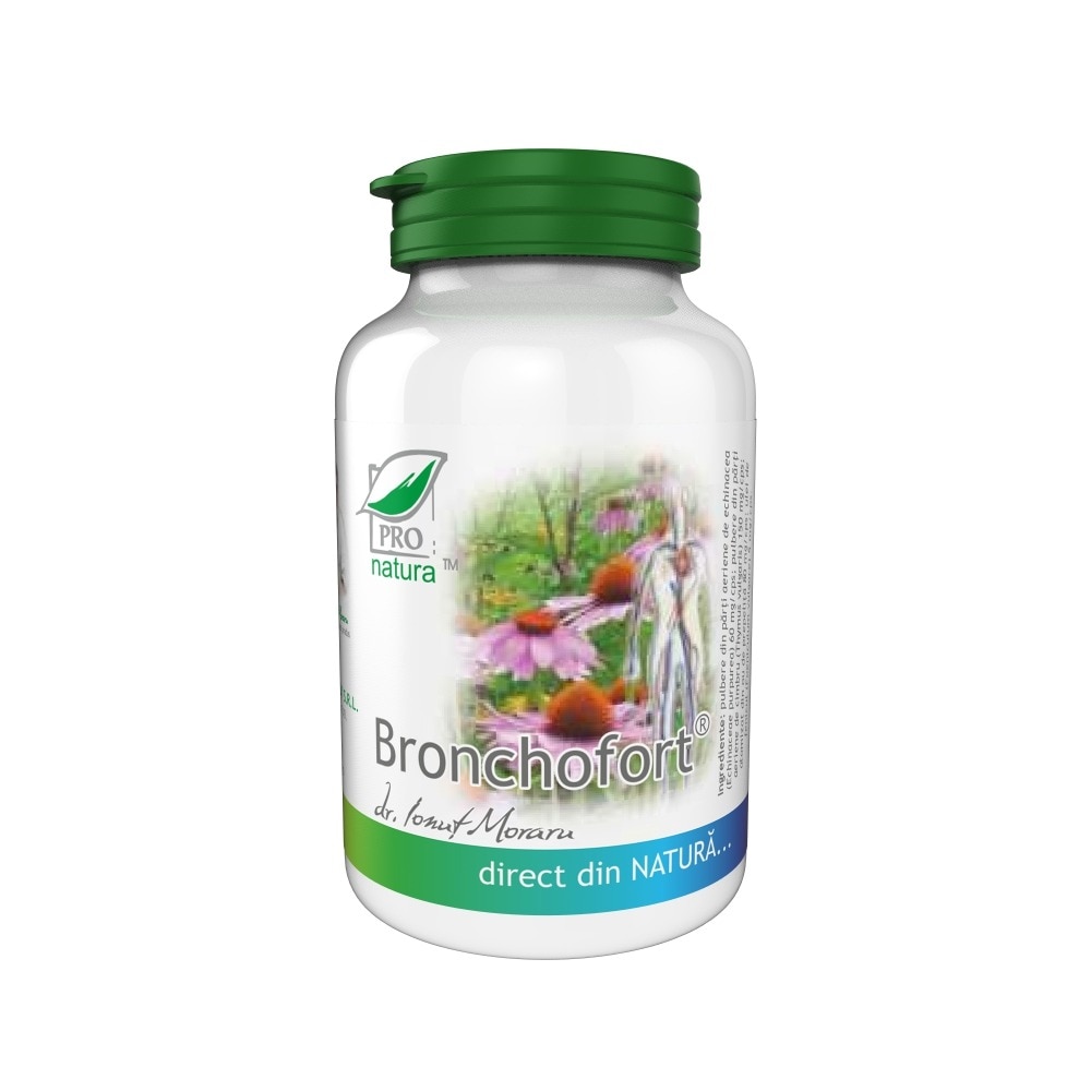 Supliment alimentar Bronchofort, Pro Natura, 60 Capsule