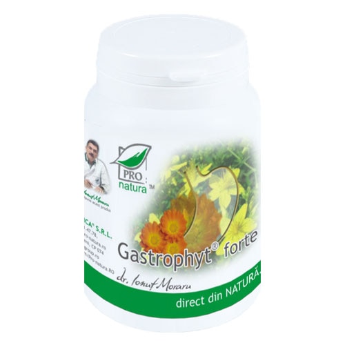 Supliment alimentar Gastrophyt Forte, Pro Natura, 60 Capsule