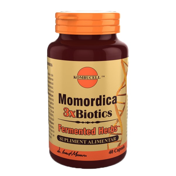 Supliment alimentar Momordica 3xBiotics, Pro Natura, 40 Capsule