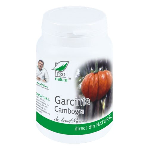 Supliment alimentar Garcinia Cambogia, Pro Natura, 60 Capsule