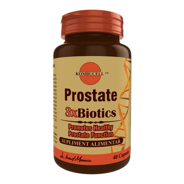 Supliment alimentar Prostata 3xBiotics, Pro Natura, 40 Capsule