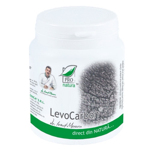 Supliment alimentar Levocarbon, Pro Natura, 150 Capsule