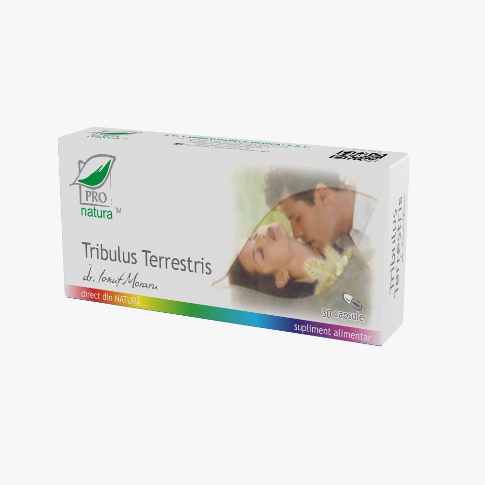 Supliment alimentar Tribulus Terrestris, Pro Natura, 30 Capsule