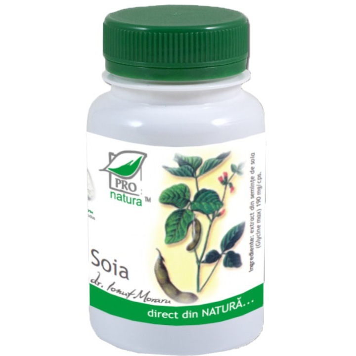 Supliment alimentar Soia, Pro Natura, 60 Capsule