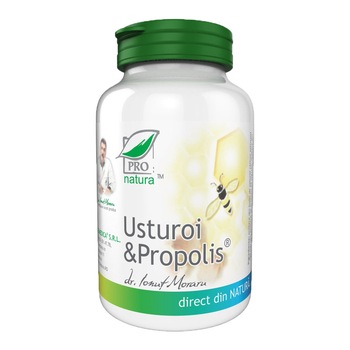 Supliment alimentar Usturoi & Propolis, Pro Natura, 150 Capsule Supliment alimentar Usturoi & Propolis, Pro Natura, 150 Capsule