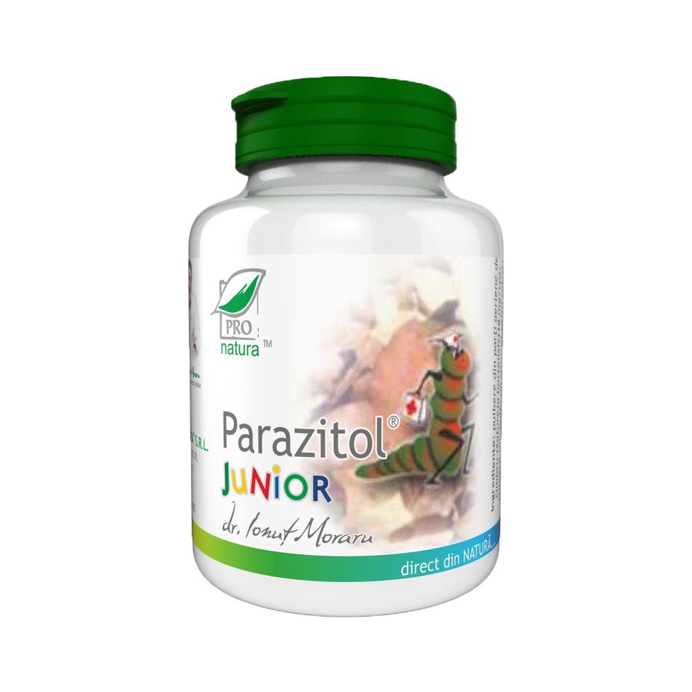 Supliment alimentar Parazitol Junior, Pro Natura, 250 Capsule