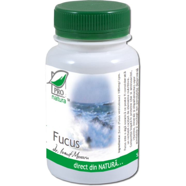 Supliment alimentar Fucus, Pro Natura, 60 Capsule