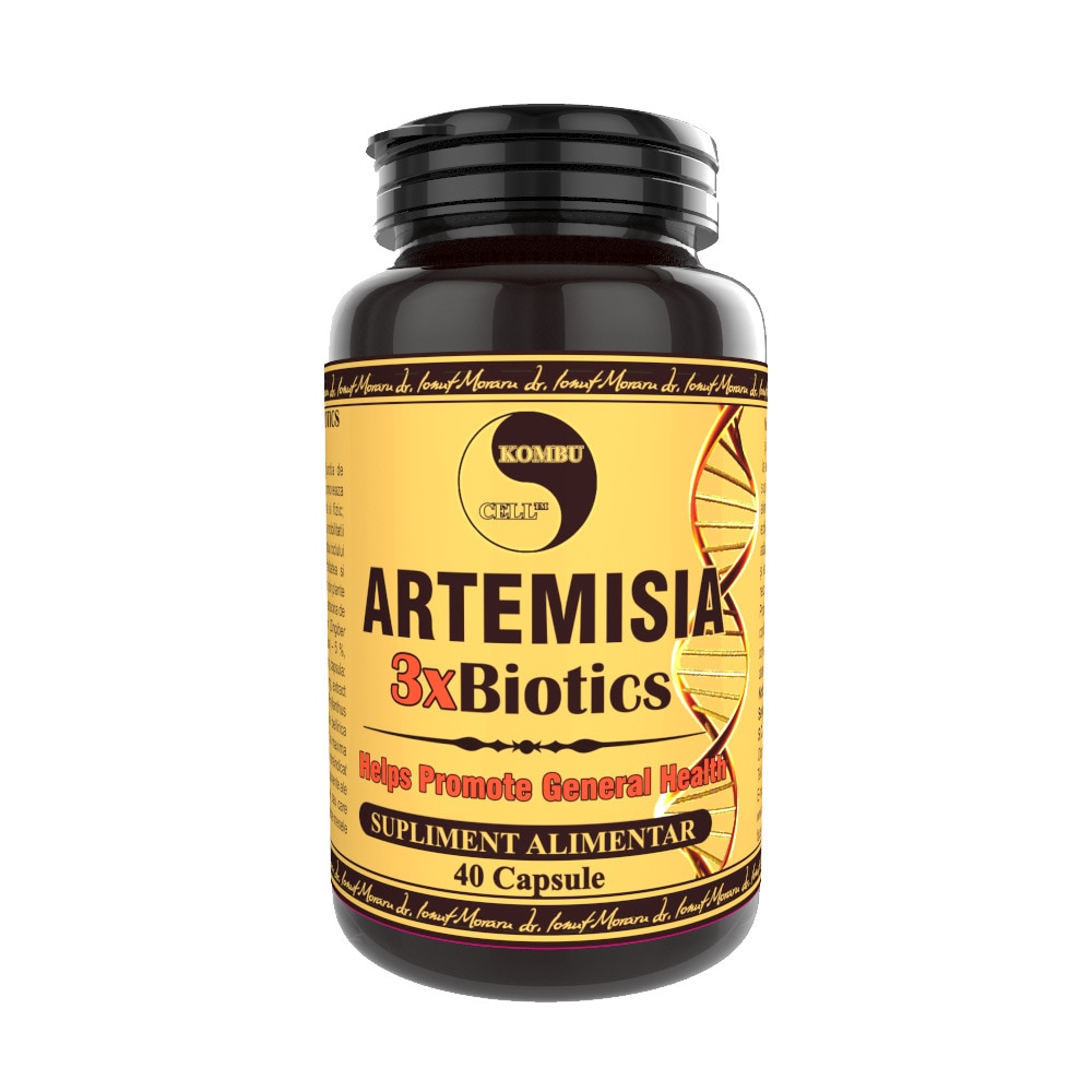 Supliment alimentar Artemisia 3xBiotics, Pro Natura, 40 Capsule